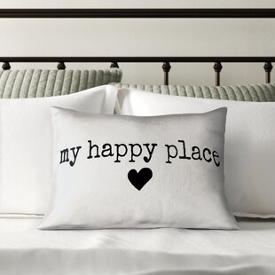 My happy place outlet outdoor pillow